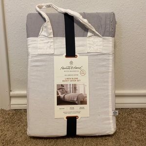 Magnolia Hearth&Hand duvet cover set